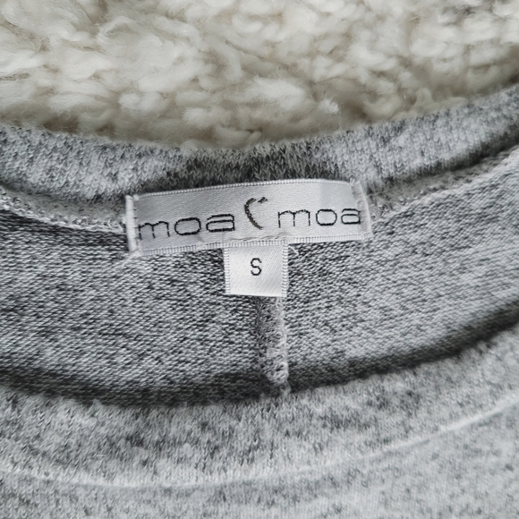 Grey Long Sleeve Dress | Size Small | Moa Moa - Picture 5 of 6